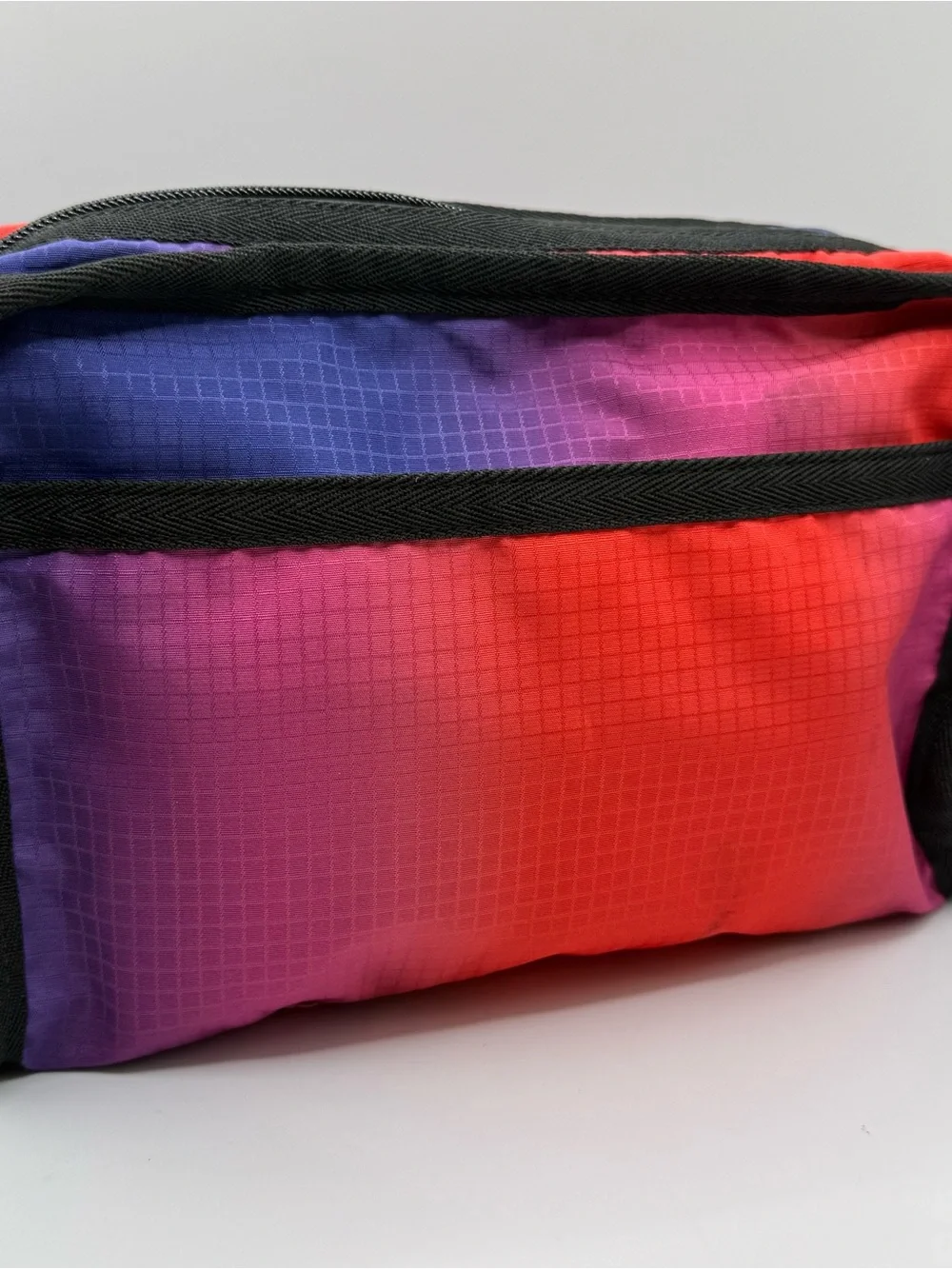 LeSportsac multicolored ombre nylon crossbody bag